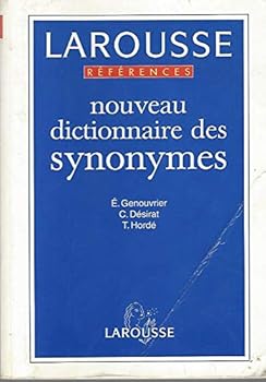 Larousse Nouveau Dictionnaire Des Synonyms