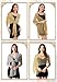 Zando Gold Shawls and Wraps for Evening Dresses - Sparkling Metallic Gold Shawl Wraps for Women Dressy Formal Wedding Party Dresses with Buckle