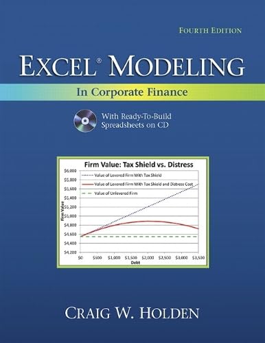 Excel Modeling in Corporate Finance (The Prentice Hall Series in Finance)
