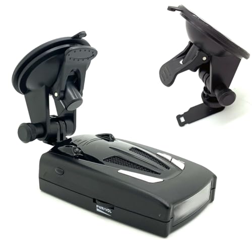 Accessory Basics Super Suction Mount for Whistler Radar Detector Titan CR65 CR 70 CR75 CR80 CR85 CR90 CR93 XTR Pro DE17xx XTR2xx XTR3xx XTR4xx XTR5xx XTR6xx All Whistler Radar Models