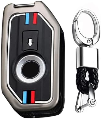 Zinc Alloy Key Fob Case Cover Fit For BMW F850 GS R1200 GS LC R1250GS ADV R1200GS LC Key Accessories Protector