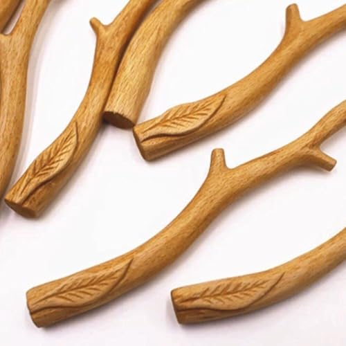 Cucharas de madera para mezclar sopa de forma cómoda y servir con estilo natural 4