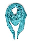 Mit hervorgehobener Naht Cecil Damen 571008 Schal, Grün (Light Water Green 22011), One Size (Herstellergröße:A)