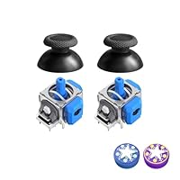 AKNES TMR Electromagnetic Joystick Replacement for DualSense PS5 Controller, Anti-Drift Stick Repair Accessories for PlayStation 5 Controller, Thumbstick Caps Included - 1 Pair