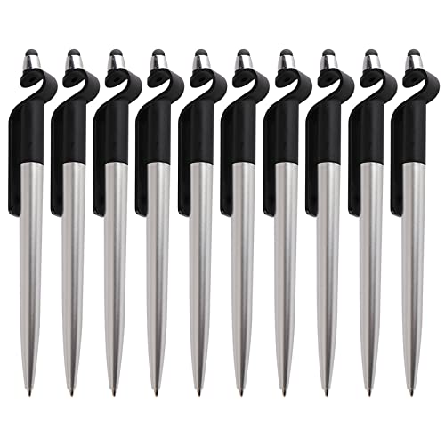 Lot de 10 stylos-stylets universels 2 en 1 pour écran tactile avec stylet pour tablettes, iPad Mini, iPad Pro, iPad Air, smartphones, Samsung Galaxy Cover