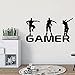 Gamer Vinyle Stickers Muraux Enfants Chambre Affiche Jeu PS4 Battle Royale X box Gamer Autocollants Maison Stickers Muraux autre couleur 79x42cm