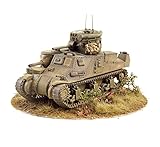FMOCHANGMDP Tank 3D Puzzles Plastic Model Kits, 1/35 Scale US M3 Grant CDL Medium Tank Model, Adult Toys and Gift,6.4 x 3.1Inchs