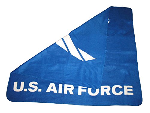 K's Novelties U.S. Air Force Wings Blue 50"x60" Polar Fleece Blanket Throw Warm