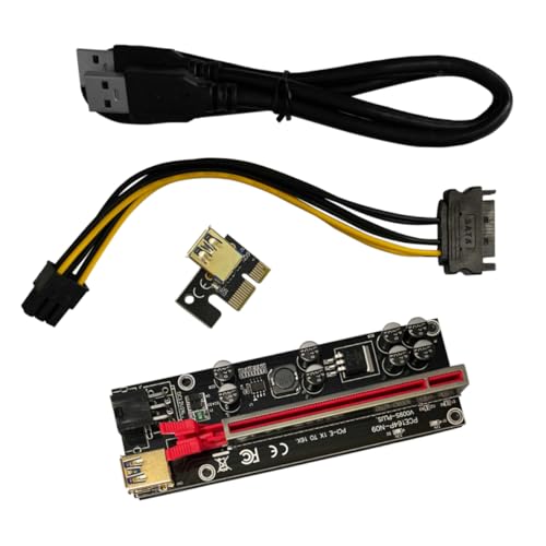 Estensione pci express: spia luminosa, molto visibile, comoda e veloce per leggere lo stato, estensione pci-e da 1x a 16x