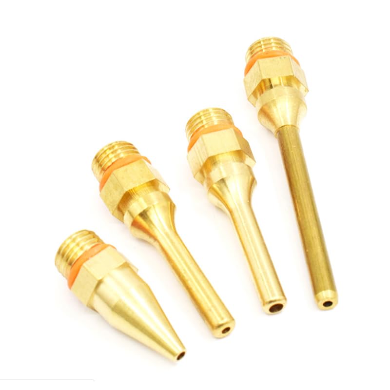 4pcs/Set Adhesive Head Mouth Copper Nozzle Sol Tool Copper Nozzle Dispensing Head