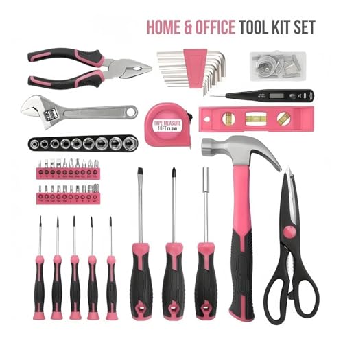 Kit de herramientas combinadas 54 piezas en estuche portátil miniatura 4