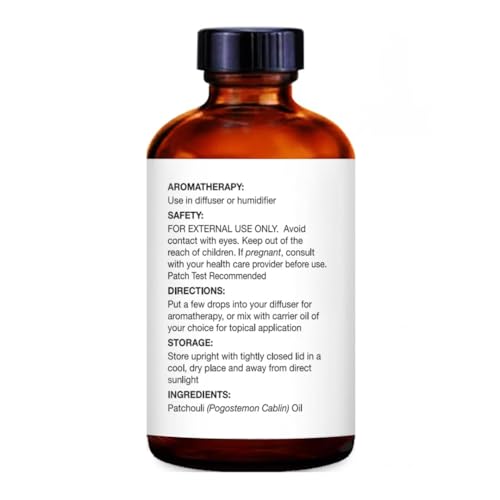 Image of Majestic Pure Patchouli Essential Oil for Diffuser - 1 Fl Oz
