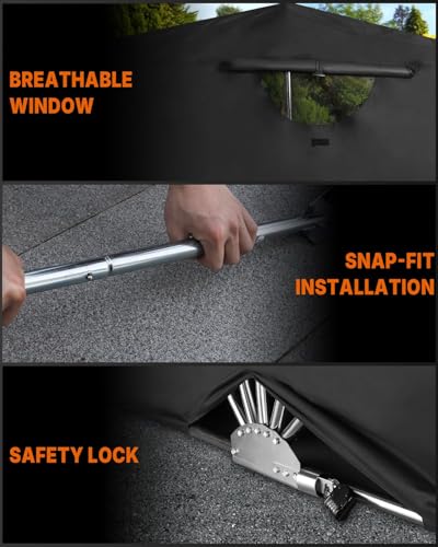 PROEZE Heavy Duty Motorcycle Shelter