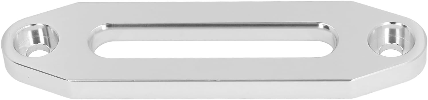 Aluminum Hawse Fairlead 4000LB/6000LB Towing Winch Fairlead Cable Guide for ATV UTV Synthetic Winch Ropes (6000LB)
