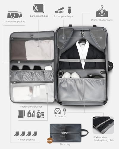 AUROTIER Rolling Garment Bag