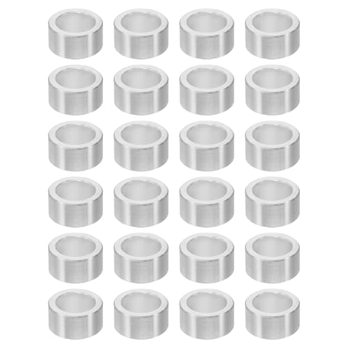 Entretoises en aluminium M8 douille métallique ronde 8,2mm ID tube de support vis 5/16
