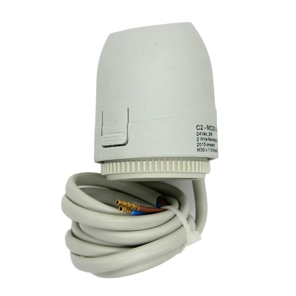 For Normally open close Electric Thermal Actuator For Underfloor Thermostat Thermostatic 24V 230V M28X1.5(M28X1.5 230V NO)