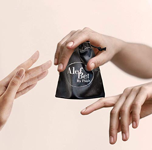 Alef Bet by Paula Shema Israel Hebrew Prayer Blessing Necklace for Women 5