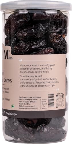 Image of Lagom Safawi Whole Dates 1 kg | Premium Saudi Khajoor | Soft, Rich & Naturally Sweet | No Added Sugar, No Preservatives | Vegan, Gluten Free, Non-GMO