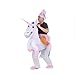 Anself - Disfraces Inflable De Unicornio Traje De Cosplay Fiesta,para Adulto 1.6m-1.8m