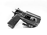 Model 1 - Springfield Prodigy 5in - TLR1 / TLR1HL Holster IWB, AIWB, Light Bearing Right & Left Hand (Right Hand - Standard Black Kydex)