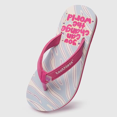 Image of toothless Kids Printed Flip Flop | Soft EVA Sole | Anti-Slip | Comfortable Wear | Lightweight | Durable | Summer Footwear for Boys & Girls | Casual Slippers