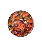 broche verre murano Env. Diamètre : 2 cm Broche en verre de Murano faite à la main en forme de fleur Millefiori Bijoux en verre de Murano de Venise Italie Diamètre 2 cm, Verre