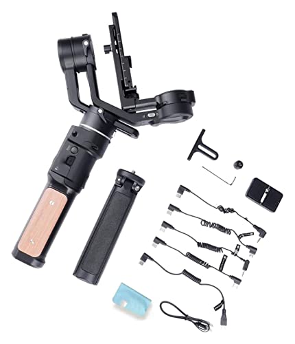 Image of Camera Stabilizer Foldable Release Plate DSLR Stabilizer 3 Camera Gimbal Stabilizer for Outdoor Video Recording