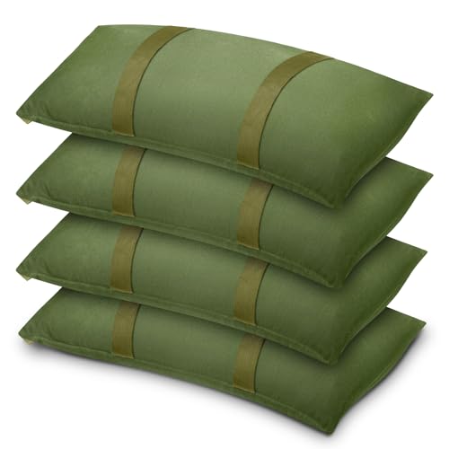 Aimosen 200 LBS Sand Bags for Weight, Umbrella Base Weight Sandbags, Green
