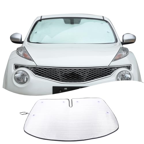 Windshield Sun Shade Compatible with Nissan Juke/Infiniti ESQ 2014-2017 Foldable Front Windshield...