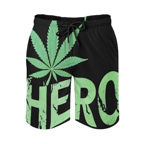 Mens Swim Trunks, Novelty Quick Dry Board Shorts with Mesh Cloth and Pockets, Men's Bathing Suits3