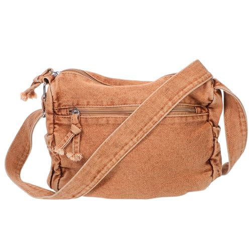 Sac bandoulière chic en toile UPKOCH cabas durable aux finitions soignées