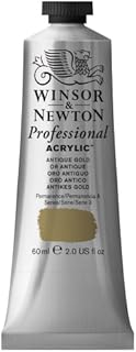 Winsor & Newton 60 ml Professional Acrylic Colour - Antique Gold