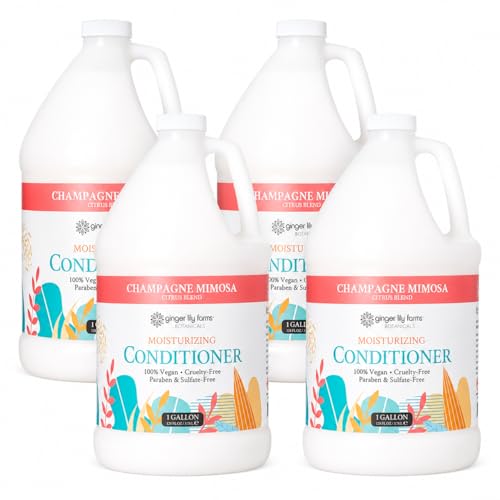 Image of Ginger Lily Farms Botanicals Conditioner, 128oz /4pk, Champagne Mimosa