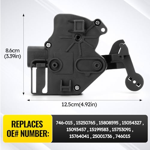 Image of Rear Liftgate Door Lock Actuator for Chevy, GMC, Cadillac - Compatible with Tahoe, Suburban, Yukon, Escalade - Replaces 15250765, 15808595, 746015, 25001736 - Fits 2000-2006 Models