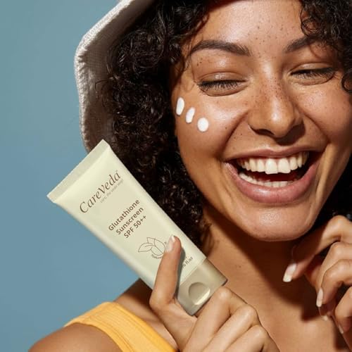 Image of Glutathione Sunscreen SPF 50++ Enriched with Hyaluronic & Kojic Acid For All Skin Types 50gm