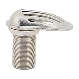 CFTGIW Filador de Admisión Marina Acero Inoxidable 316 a Través de la Recolección de Casco para Yate de Bote Kayak /4 Pulgadas Inglu de Recolección de Casco Filtro de Camarera (1 1/4 pulgadas)