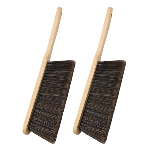 Escoba de mano, plumero de cerdas suaves, cepillo para limpiar el polvo, para mostrador, cama, sofá, chimenea, ropa, sofá, escritorio, muebles, colcha