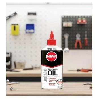 Three-in-ONE Multi Purpose Oil with Marksman Spout, 4 OZ (Pack of 1)