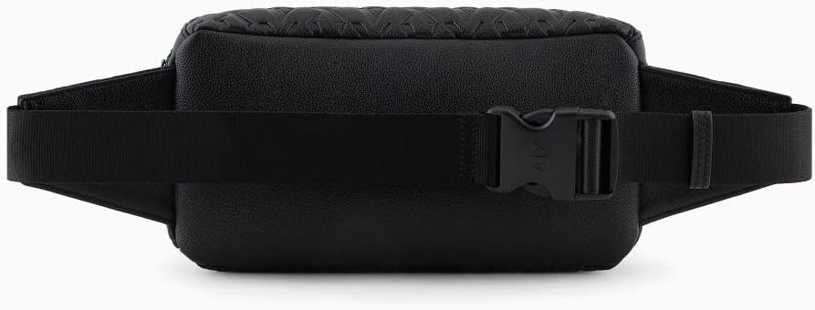Armani Exchange Men's Liam Belt Bag, Black, One Size