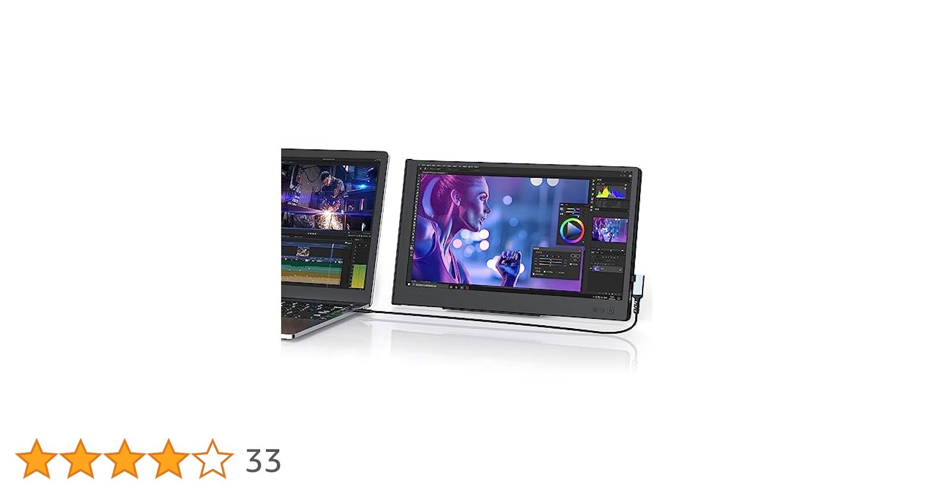Amazon.co.jp: Kwumsyポータブルモニターは、11.6インチのHD