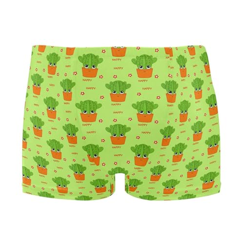 Cactus Mens Swim Trunk Swimwear Bathing Suit Swim Brief Square Leg Board Short S B0404614