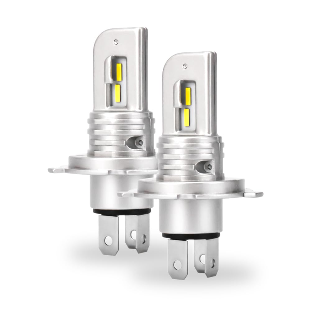 PHONOCAR Fari a LED ad alta luminosità 07352 LAMPADE AUTOMOTIVE/LED/QUICK CHANGE START H4/H19 confezione da 2