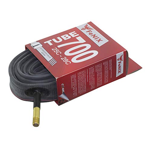 Bicycle Fenix Tube 700 x 25c/28c 48mm Schrader Valve