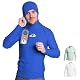 UV-Shirt für Herren mit UV-Schutz und Kapuze