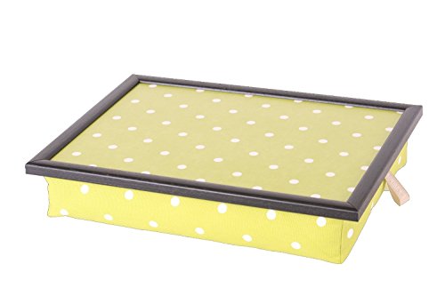 Preisvergleich Produktbild Andrew´s Knietablett Laptray mit Kissen Tablett für Laptop Spot Green