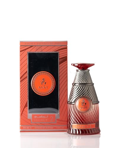 AYAT PERFUMES - Parfum LEGACY Eau de Parfum Unisex 100ml | Parfum Dubai de Luxe | Fragancias orientales y elegantes para hombres y mujeres | Fragancias femeninas de larga duración, intensas (LEGACY 2)