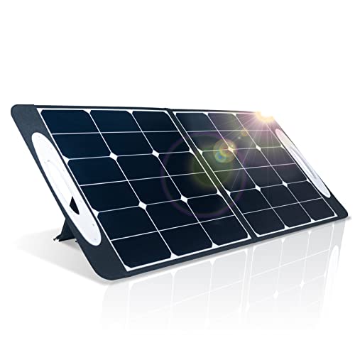 Amazon | 【夏の節電対策】ソーラーパネル 100W ソーラーチャージャー