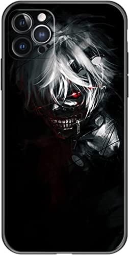 IPZDF Compatible with iPhone XR Case Tokyo Ghoul Anime Ken Kaneki Action Fight Alliens Japanese Manga Pure Clear Phone Cases Cover