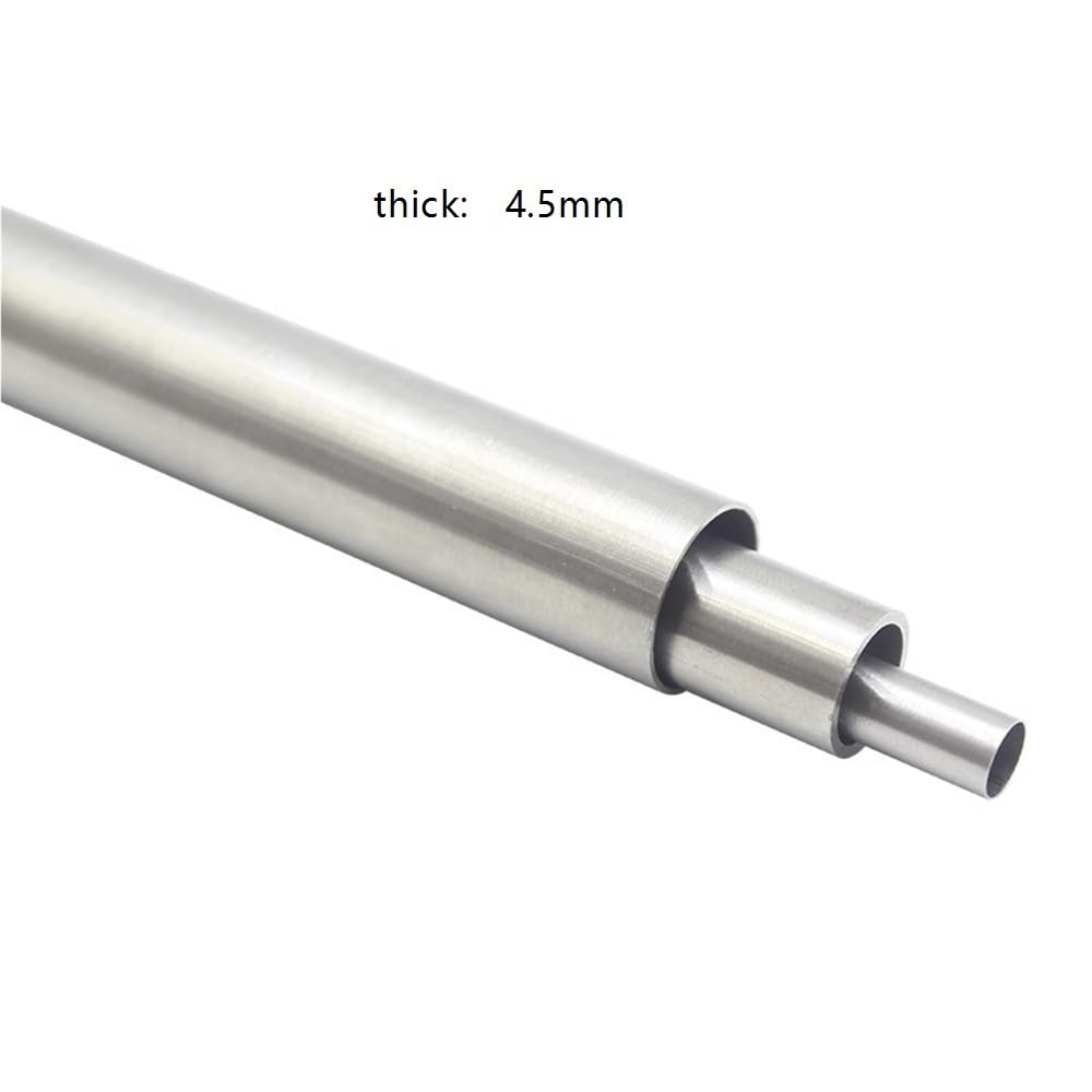 Tubo tondo 6063 spesso 4,5 mm parete sottile per costruzione carrozzerie | per costruzione di carrozzerie, parete sottile(300MM-50X41MM)